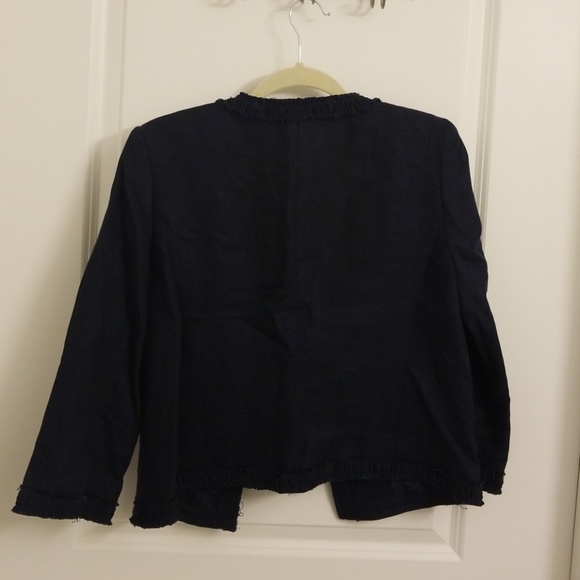 MK navy linen blazer - Picture 6 of 6